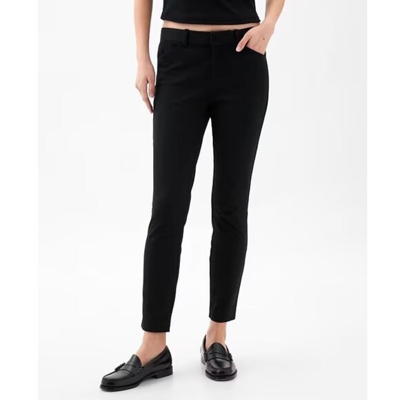 GAP Black Skinny Ankle Pants 00R NWOT | Workwear Office Classic - Picture 2 of 10